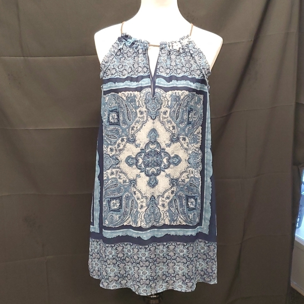 MNG Casual Boho Sack Dress SZ MD